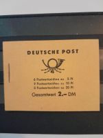 Deutsche Post Markenhäftchen 1957 Briefmarken mit Inhalt Berlin - Steglitz Vorschau