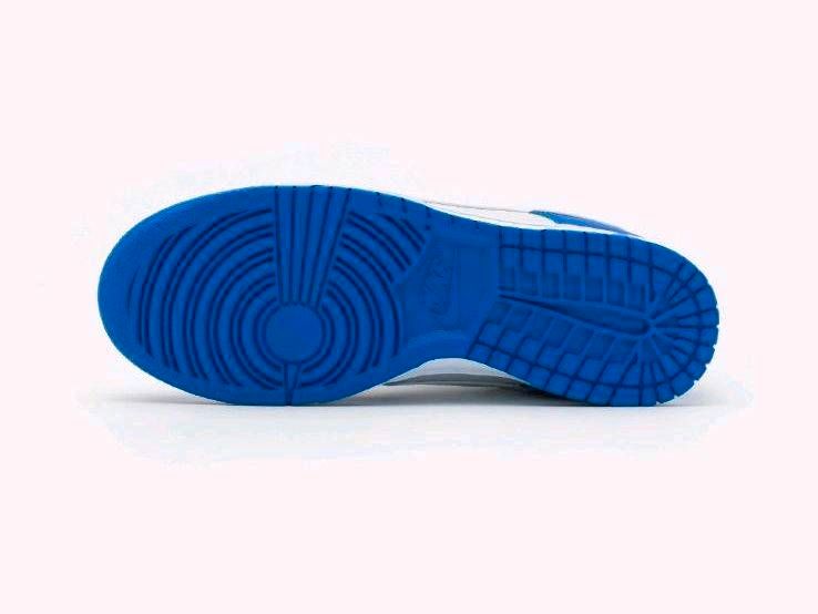 Nike Sneaker low Dunk Unisex photon/white/racer blue Gr. 44,5 wNe in Friedrichroda