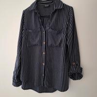 Langarm Bluse blau/gestreift  Gr. S Nordrhein-Westfalen - Geldern Vorschau