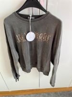 Neuer Lindsay Moda Sweater in grau washed mit Leo, L Bayern - Alzenau Vorschau