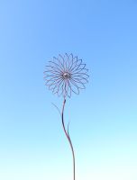 Gartenstecker Blume Blüte Dekostab Gartendeko Garten Metallstab P Bayern - Massing Vorschau