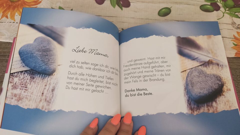 Geschenk Buch & Wellness CD Mama Danke für alles Geschenkbuch in Offenbach