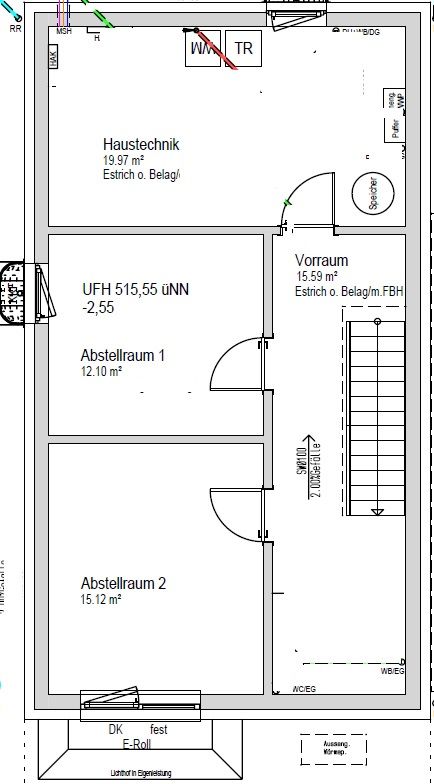 Zukunftsorientiert und modern. Massivhaus technikfertig in KFW 40 Bauweise in Vöhringen