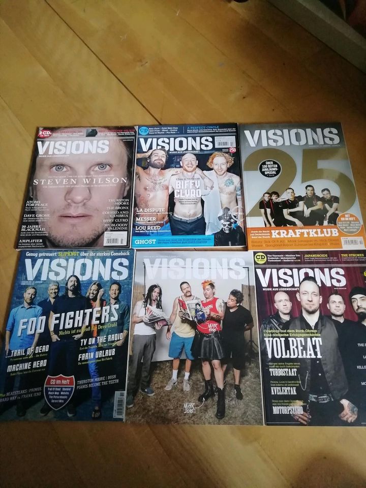 Diverse Musik-Zeitschriften/Magazine Spex, Visions,Gitarre & Bass in Wermelskirchen