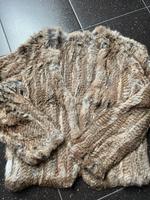 Gestrickte Kaninchen Pelzjacke Bayern - Hallstadt Vorschau