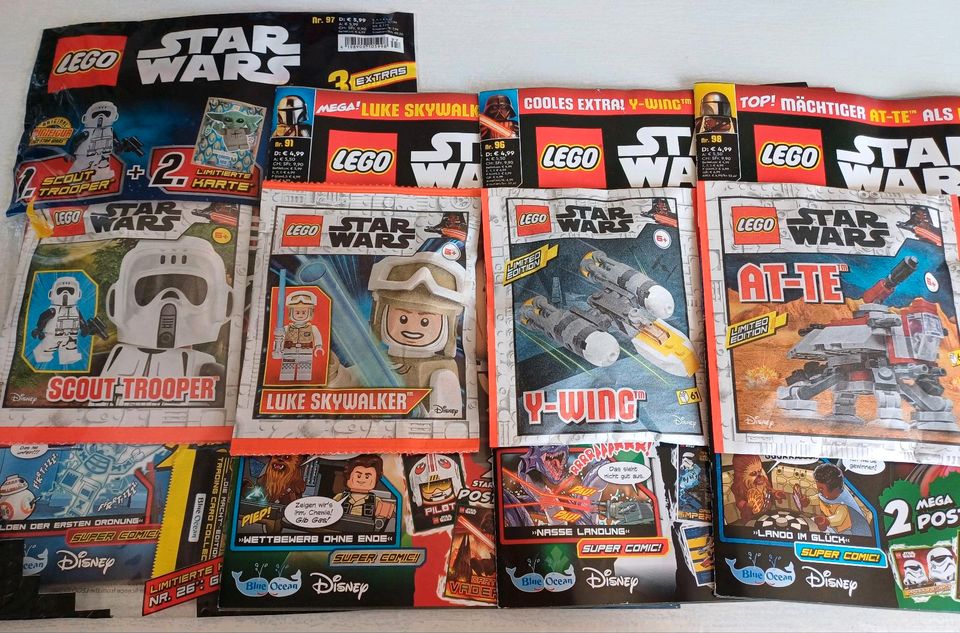 Lego Star Wars Hefte Konvolut in Bocholt