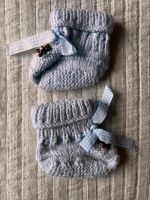 Baby Strickschuhe hellblau - Versand BüWa 2,25€ München - Pasing-Obermenzing Vorschau