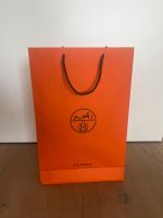 Hermes Tüte orange Tragetasche 28cmx 43cm Hessen - Sulzbach Vorschau