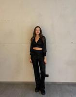 Arket Hose Schwarz Mit Glitzer/ Pailettenhose Gr. XS *Silvester* München - Pasing-Obermenzing Vorschau