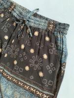 DW-Shop Hose Blau Gr.36 Gummibund Waldorf Hippie wenig getragen Kr. Dachau - Dachau Vorschau
