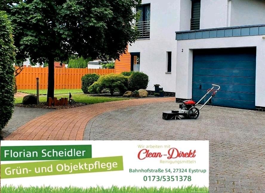 Gehwegpflege Gartenarbeiten Grün & Objektpflege Dienstleistungen in Eystrup