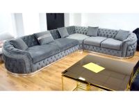 Chesterfield Ecksofa Grau Silber + Farbauswahl Couch L-Form NEU Nordrhein-Westfalen - Gelsenkirchen Vorschau