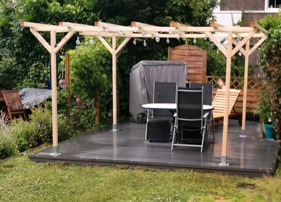 Pergola Holz Garten Unterstand Holzgerüst in Essen-Margarethenhöhe