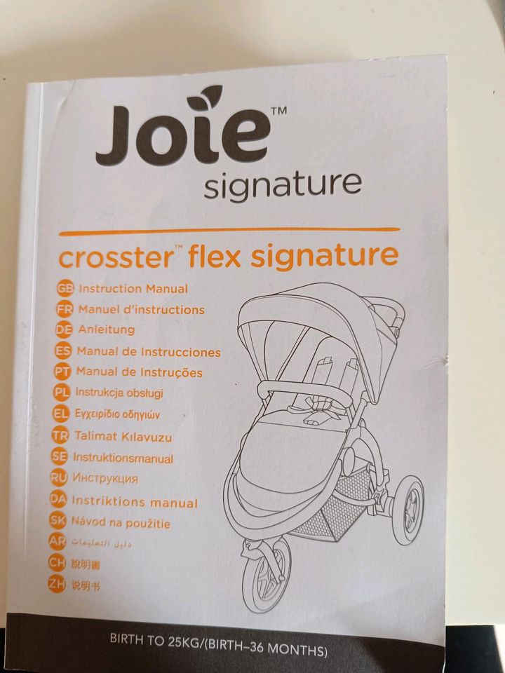 Kinderwagen Joie crosster flex signature in Finkenbach-Gersweiler