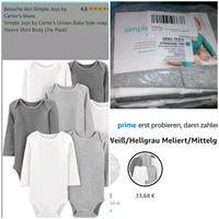 ⭐ Body's - UNISEX - Carters - NEU - 24m Bayern - Gochsheim Vorschau