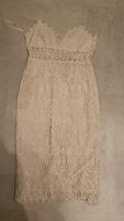 kleid standesamtkleid brautkleid partykleid spitze beige 38 asos Bielefeld - Altenhagen Vorschau
