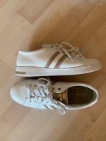 Geox Sneaker Schnürschuhe weiß gold Leder, 38 Bayern - Geisenfeld Vorschau