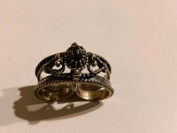 Wunderschöner antiker Schalhalter Silber Ring vermutl Rubin München - Moosach Vorschau