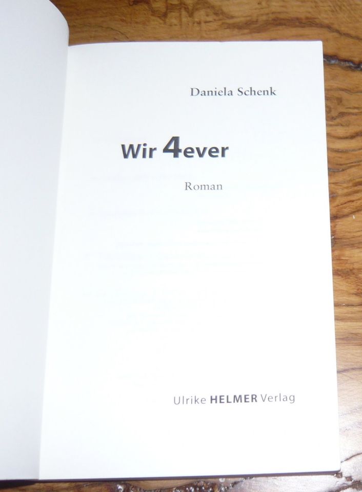 Wir 4ever * Daniela Schenk Freundschaft Liebe lesbisch Sehnsucht in Bad Belzig