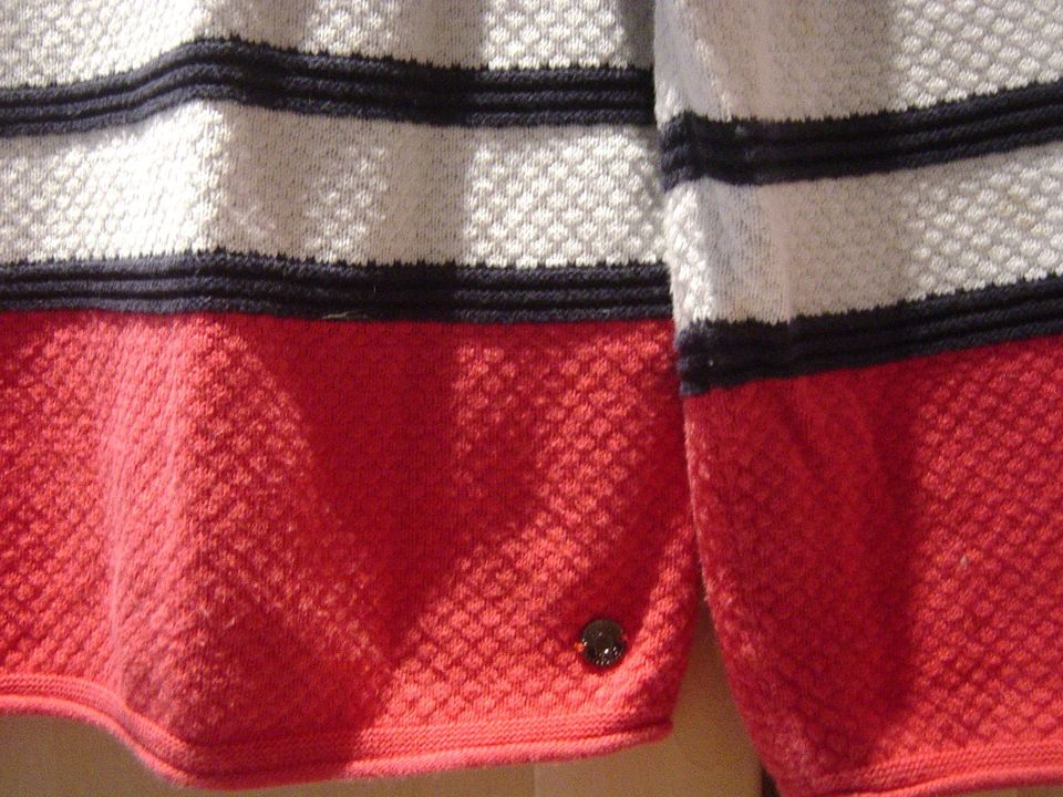 CECIL Pullover, Frühjahr, Gr.40, weiß, dunkelblau, rot, neuwertig in München