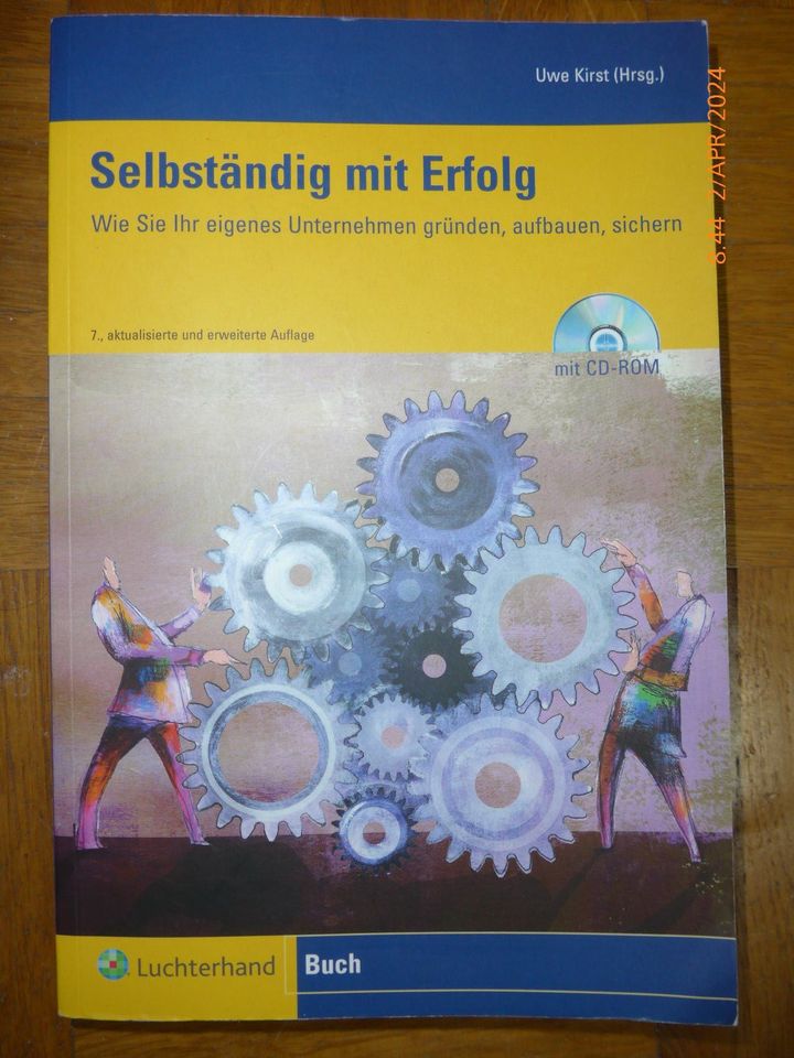 Selbständig mit Erfolg Buch u. CD Dr. Uwe Kirst Existenzgründung in Schwaig