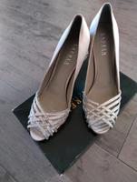 Ralph Lauren Brautschuhe / Pumps Gr. 41 neu silber Strasssteine Thüringen - Breitenworbis Vorschau