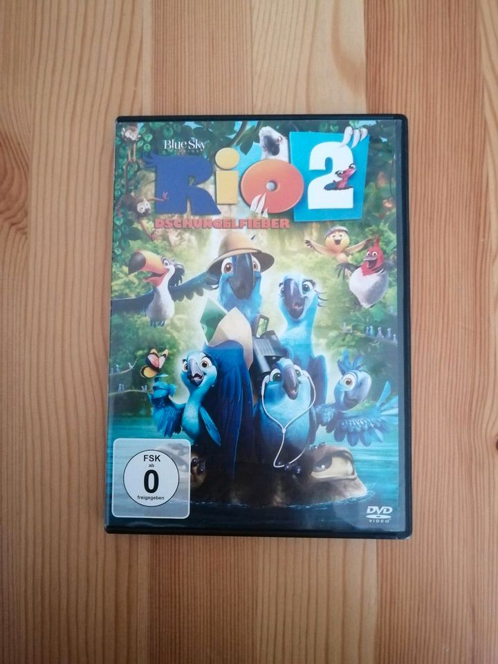 DVD Rio 2 Wie neu super günstig Geschenk top Zustand in Bad Laasphe