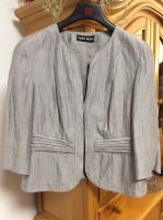 Gerry Weber Blazer Gr. 40, Silber grau, Perlen, Top***** Nordrhein-Westfalen - Sundern (Sauerland) Vorschau