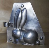 Alte Schokoladenform Backform Metall Hase Osterhase Gießform Baden-Württemberg - Gerabronn Vorschau