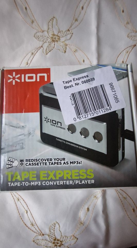 Ion Tape Express Tape-To-MP3 Converter / Player in Aachen