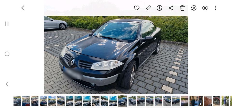 Renault Megane II cabrio in Kronberg im Taunus