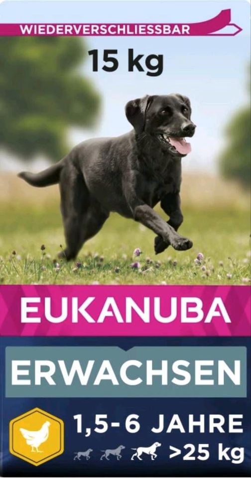 15 kg Qulitäts-Marken Hundefutter Eukanuba Adult Large Breed in Dresden