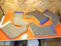 Winter Filz Socken für Stiefel Stiefelsocken UNBENUTZT Gr 42 & 43 Sachsen - Zwoenitz Vorschau
