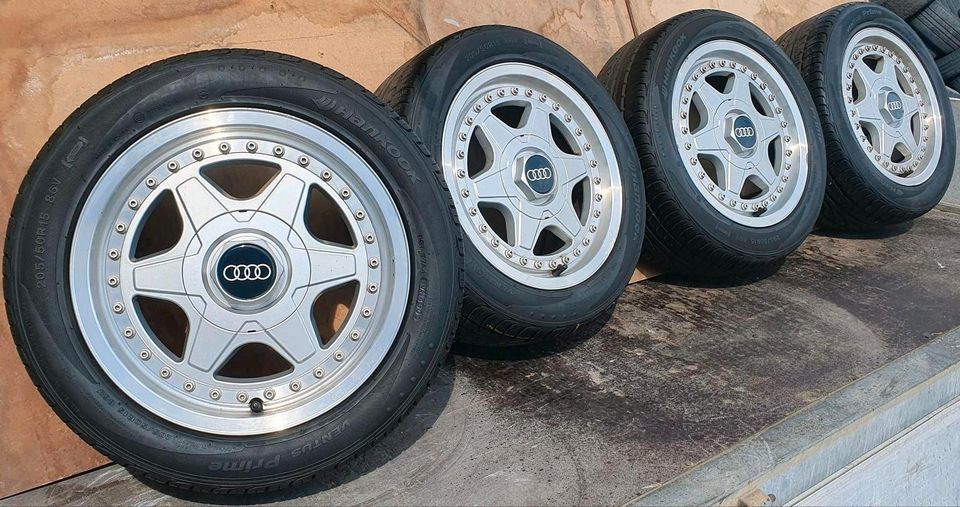 15 Zoll Speedline Felgen Audi 80 90 B3 B4 TYP 89 Coupe Cabr 4x108 in Holzwickede