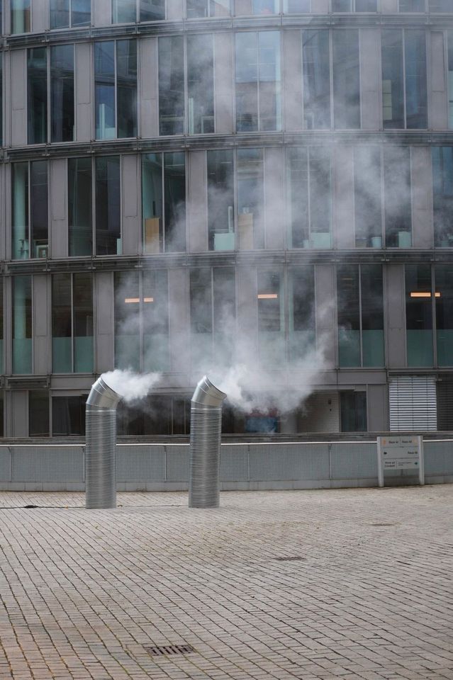 2x Wickelfalzrohr Länge 1,5m+ jeweils 45° Winkel Durchmesser 50cm in Menden