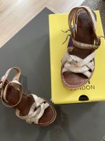 Fly London Sandalen 37 echt Leder Wedges Keilabsatz Baden-Württemberg - Ulm Vorschau