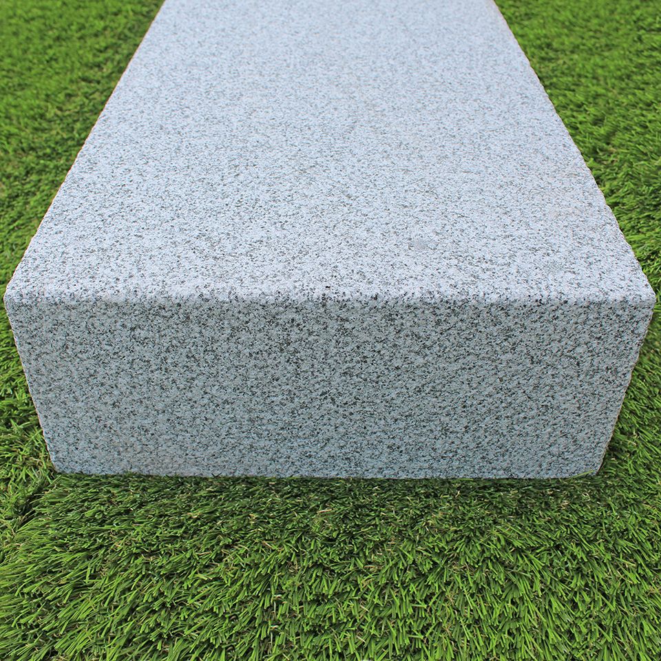 Grau Granit Blockstufe Trittstufe Treppe 15x35x100cm in Hagenow