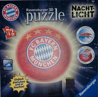 FC Bayern 3D Puzzle Nachtlicht Bayern - Harburg (Schwaben) Vorschau