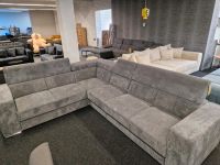 Sofa Wohnlandschaft Ecksofa Cord  grau mit Schlaffunktion und Möbel Wurm Niedersachsen - Osnabrück Vorschau