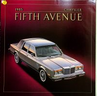 Chrysler New Yorker 5th Avenue - USA - Prospekt 1985 Dresden - Reick Vorschau