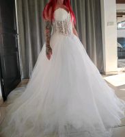 Brautkleid, Hochzeitskleid mit Perlen Farbe Ivory Nordrhein-Westfalen - Werne Vorschau