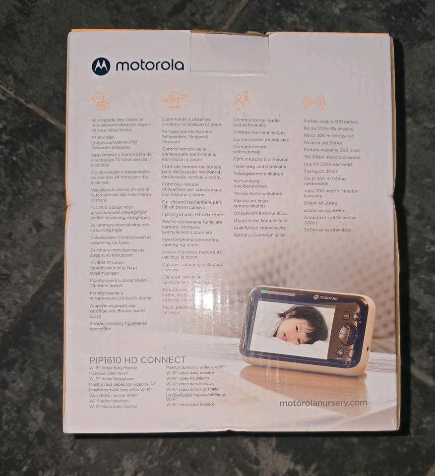 Motorola PIP 1610 505537471422 Babyphone mit Kamera WLAN 2.4 GHz in Hamburg