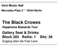 The Black Crowes Konzertkarte für Berlin am 01.06.2024 Bayern - Ergolding Vorschau