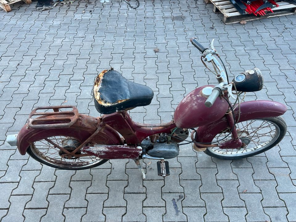 Simson SR2 SR2E 1963 Moped Mofa Roller S51 C23 in Osterweddingen