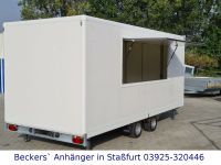 Eduard 3000kg | 5,00m x 2,20m | Food Trailer | Imbisswagen / Verkaufsanhänger Staßfurt - Neundorf Vorschau