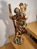 HEILIGER CHRISTOPHERUS HEILIGENFIGUR HOLZFIGUR ALT KUNST DEKO RAR Bayern - Kumhausen Vorschau