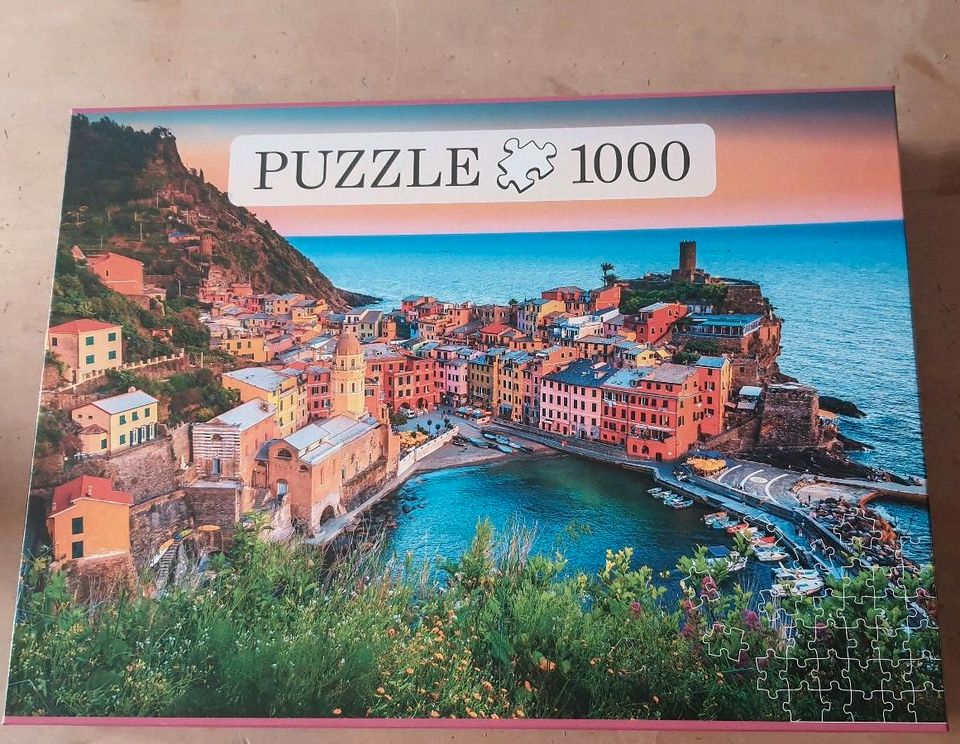 Ravensburger Puzzle 1000 Cinque Terre Italien in Erlenbach