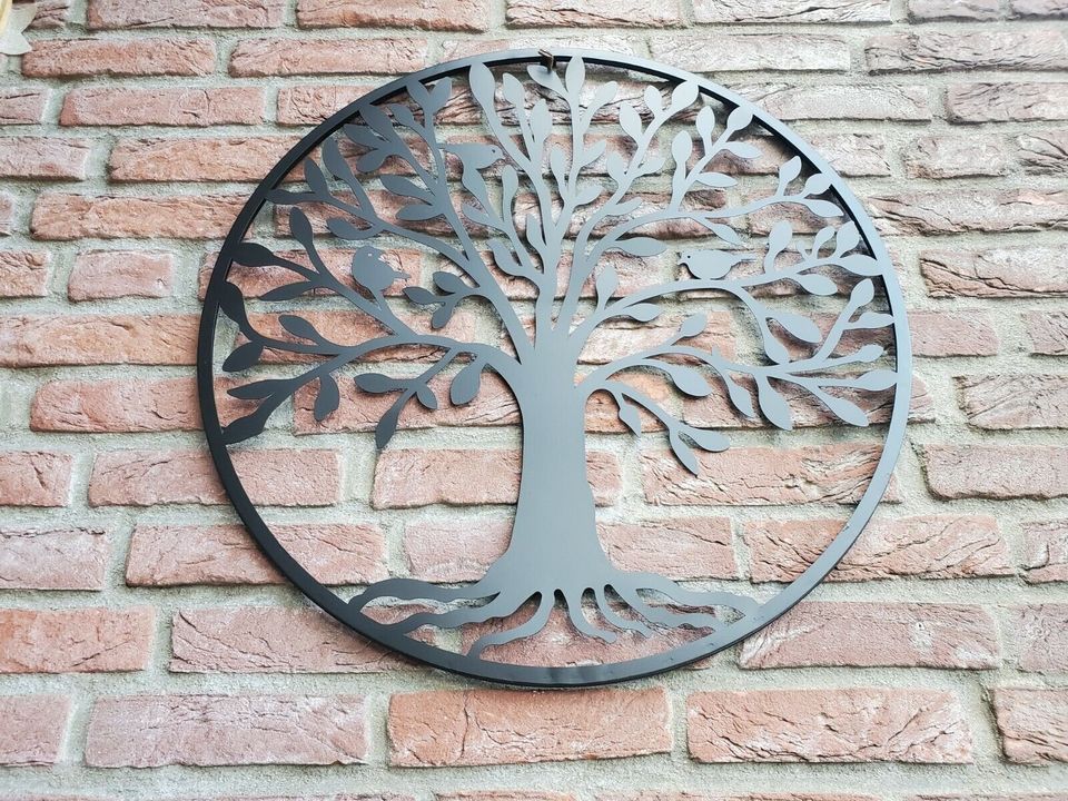 Wanddeko Ornament Baum des Lebens 60cm Lebensbaum Skulptur Bild in Bad Schwartau