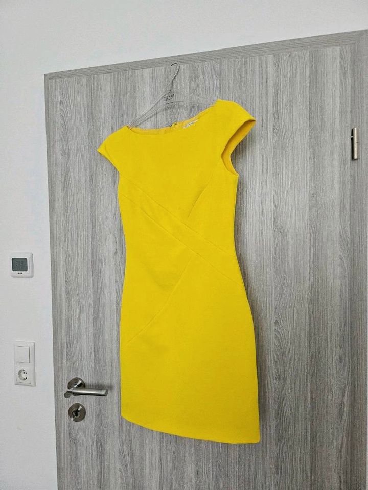 Original Versace Collection Kleid Etuikleid Gelb IT 40 DE 34 in Ammersbek