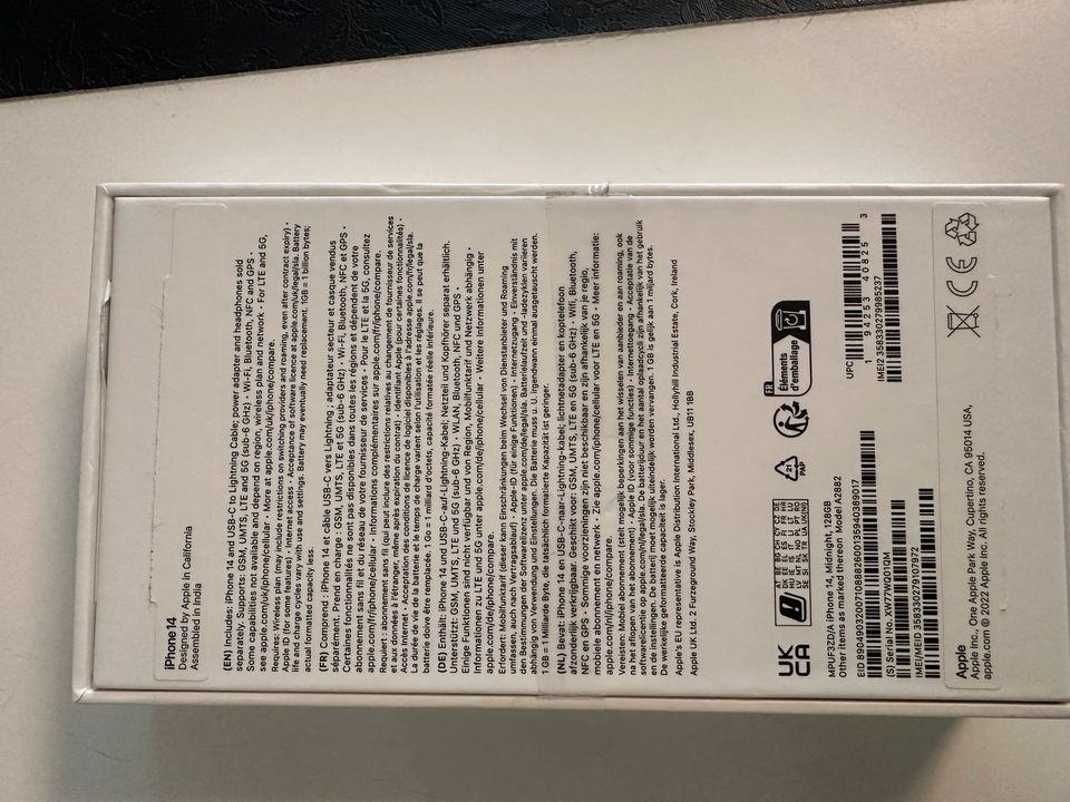 Apple iPhone 14 128GB in Osnabrück